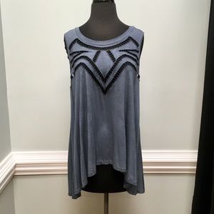 NWT POL Slate Gray Tank Top